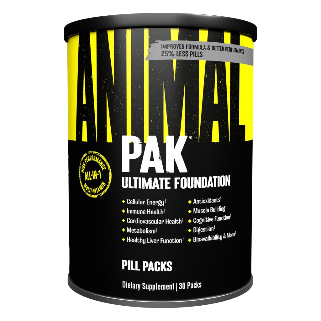 ユニバーサルニュートリション アニマルパック animal pak 2点セット Amazon.com: Animal Pak - Convenient Multivitamin for Men & Women